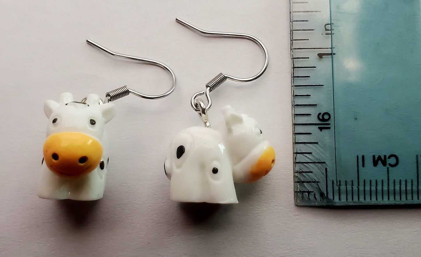 Farm Cow Earrings