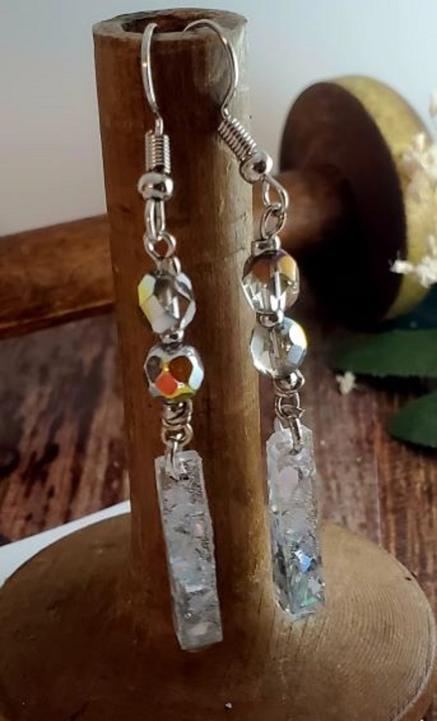 Sparkly Shiny Dangle Earrings