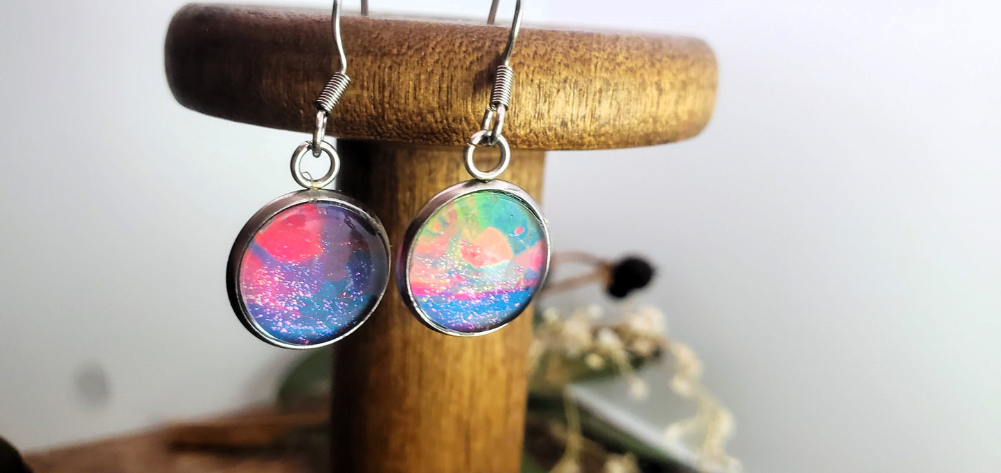 Tie Dye Earrings