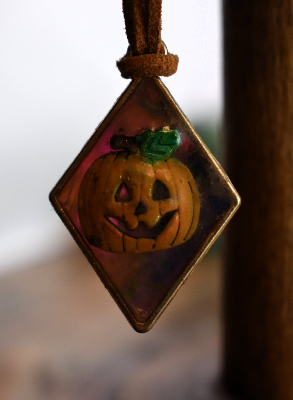 Jack-O-Lantern Necklace