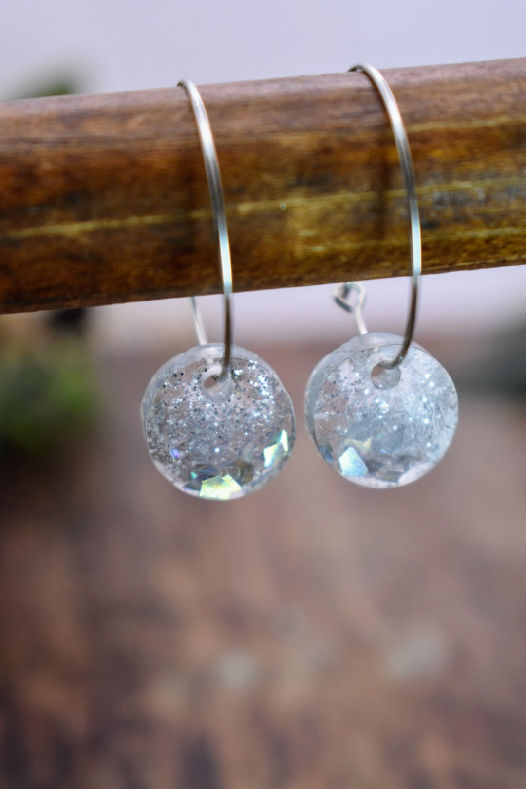 Silver Hoop Earrings